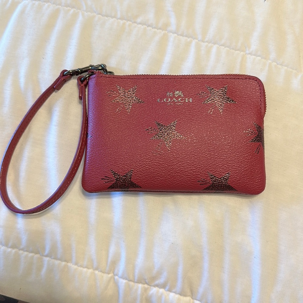 Coach Wristlet Leather